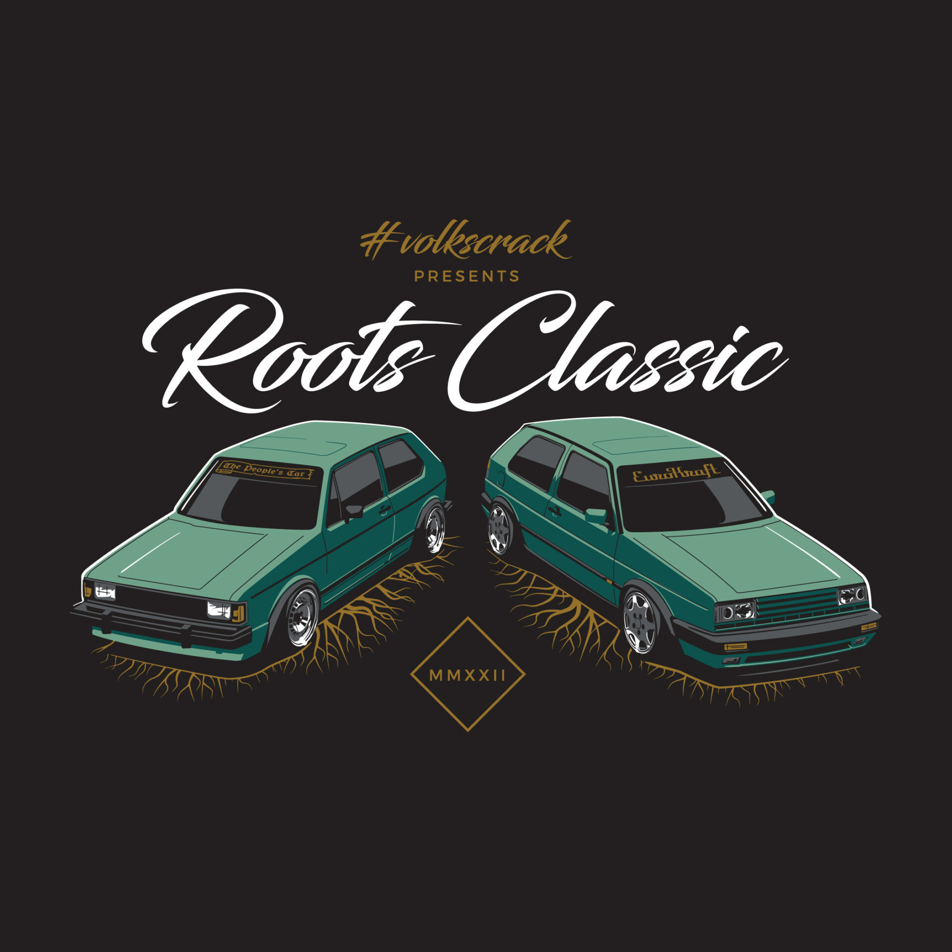 Volkscrack-roots-classic-logo